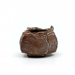 eckiger Chawan im Kurinuki-Stil