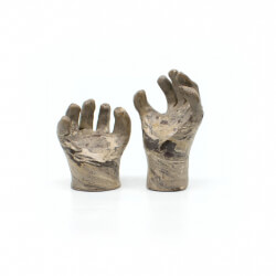 gruselige Zombi-Haende Pfahlhocker