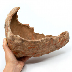 Halfmoon Bonsai-Schale organisch Groesse