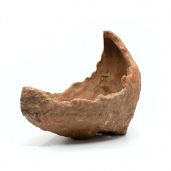 Halfmoon Bonsai-Schale organisch Front