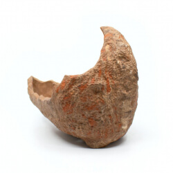 Halfmoon Bonsai-Schale organisch Rueckseite