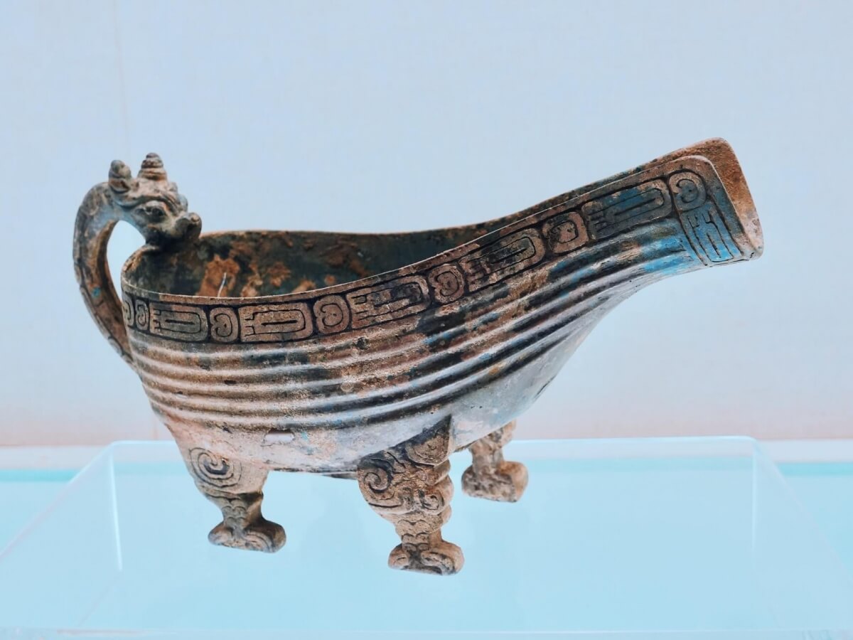 Antike chinesische Schale