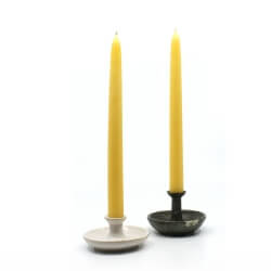 Kerzenständer Paar in schwarz weiß