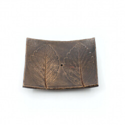 Seifenschale Temoku Erle Draufsicht