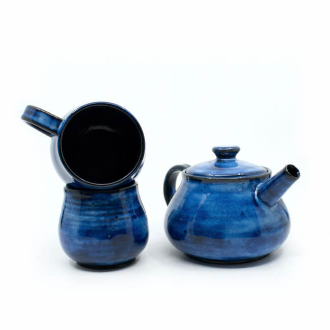 Teekanne & Tassen 'Mitternacht'