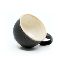 Unikat Espresso-tasse 'oelig' Innenansicht