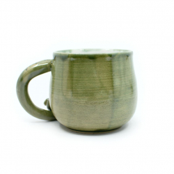 grüne Tasse 'Chamäleon' Rueckseite