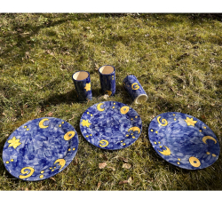 3 Becher & 3 Teller Set - Restsumme Bild 3