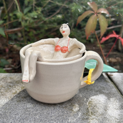 Tasse mit Einsatz - Restsumme Bild 3