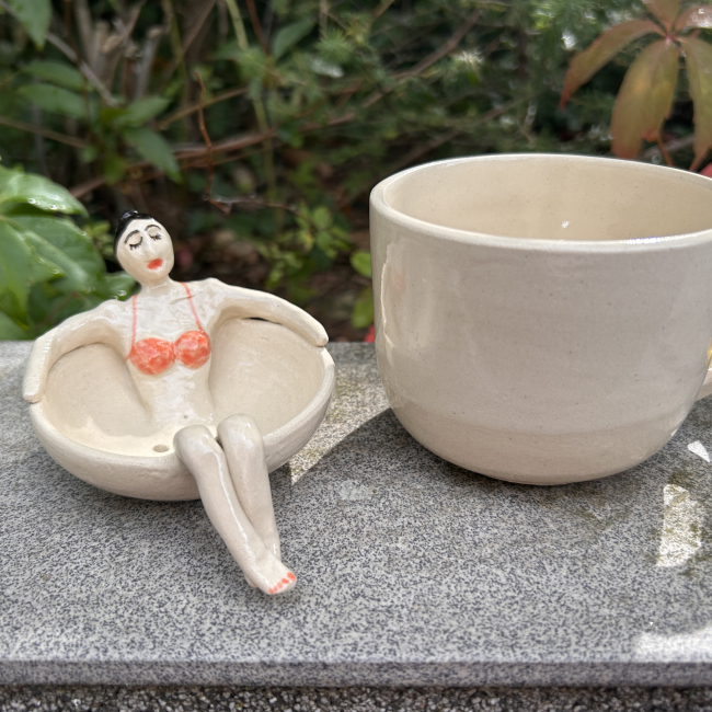 Tasse mit Einsatz - Restsumme Bild 1
