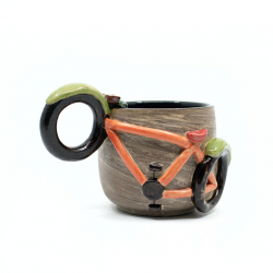 handgemachte Tasse 'Fahrrad' Tasse 'Fahrrad'