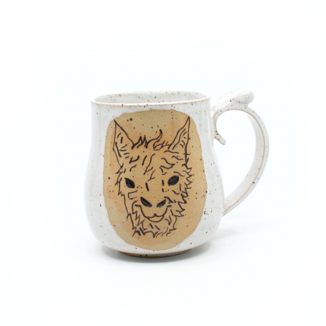 Tasse 'Lama' Detail